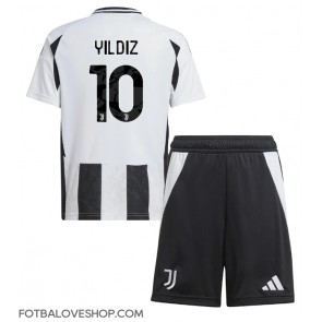 Juventus Kenan Yildiz #10 Dětské Domácí Dres 2024-25 Krátký Rukáv (+ trenýrky)