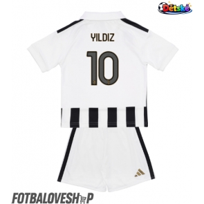 Juventus Kenan Yildiz #10 Dětské Domácí Dres 2026-27 Krátký Rukáv (+ trenýrky)
