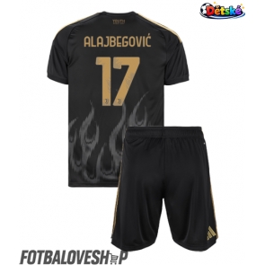 Juventus Kerim Alajbegovic #17 Dětské Alternativní Dres 2026-27 Krátký Rukáv (+ trenýrky)