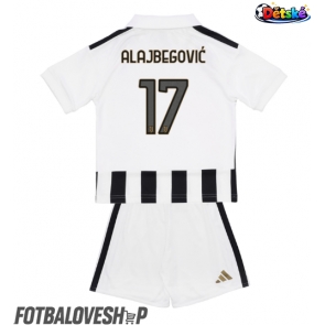 Juventus Kerim Alajbegovic #17 Dětské Domácí Dres 2026-27 Krátký Rukáv (+ trenýrky)
