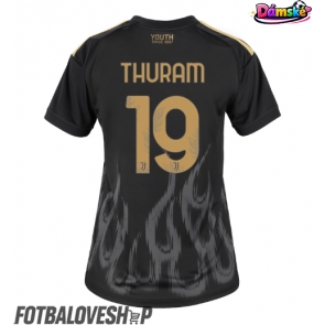 Juventus Khephren Thuram #19 Dámské Alternativní Dres 2026-27 Krátký Rukáv