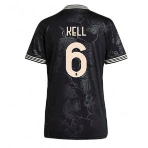 Juventus Lloyd Kelly #6 Dámské Alternativní Dres 2025-26 Krátký Rukáv