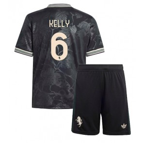 Juventus Lloyd Kelly #6 Dětské Alternativní Dres 2025-26 Krátký Rukáv (+ trenýrky)