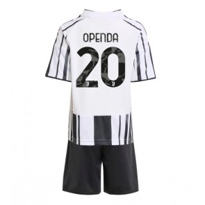 Juventus Lois Openda #20 Dětské Domácí Dres 2025-26 Krátký Rukáv (+ trenýrky)