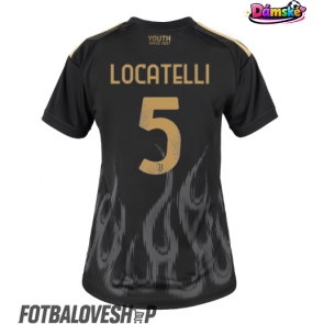Juventus Manuel Locatelli #5 Dámské Alternativní Dres 2026-27 Krátký Rukáv