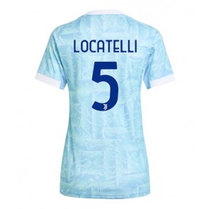 Juventus Manuel Locatelli #5 Dámské Venkovní Dres 2025-26 Krátký Rukáv