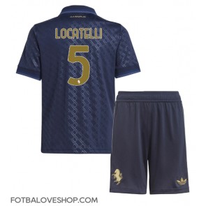 Juventus Manuel Locatelli #5 Dětské Alternativní Dres 2024-25 Krátký Rukáv (+ trenýrky)