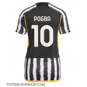 Juventus Paul Pogba #10 Dámské Domácí Dres 2023-24 Krátký Rukáv