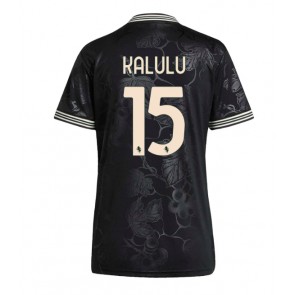 Juventus Pierre Kalulu #15 Dámské Alternativní Dres 2025-26 Krátký Rukáv