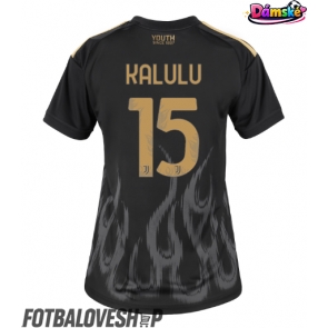 Juventus Pierre Kalulu #15 Dámské Alternativní Dres 2026-27 Krátký Rukáv