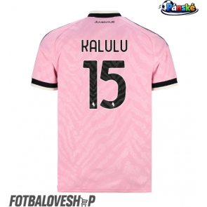 Juventus Pierre Kalulu #15 Venkovní Dres 2026-27 Krátký Rukáv