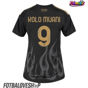 Juventus Randal Kolo Muani #9 Dámské Alternativní Dres 2026-27 Krátký Rukáv