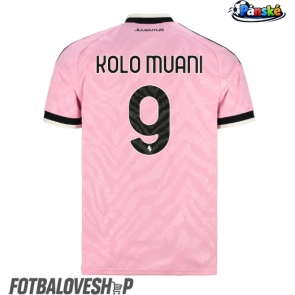 Juventus Randal Kolo Muani #9 Venkovní Dres 2026-27 Krátký Rukáv
