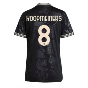 Juventus Teun Koopmeiners #8 Dámské Alternativní Dres 2025-26 Krátký Rukáv