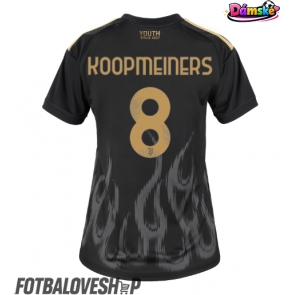 Juventus Teun Koopmeiners #8 Dámské Alternativní Dres 2026-27 Krátký Rukáv