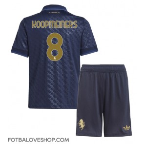Juventus Teun Koopmeiners #8 Dětské Alternativní Dres 2024-25 Krátký Rukáv (+ trenýrky)
