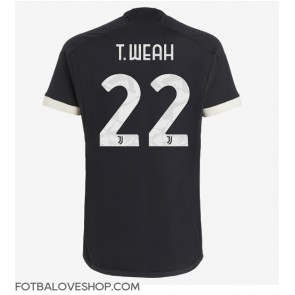 Juventus Timothy Weah #22 Alternativní Dres 2023-24 Krátký Rukáv