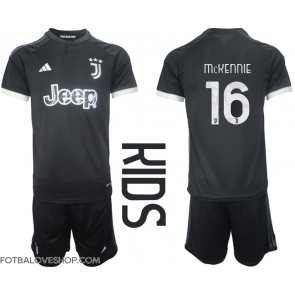 Juventus Weston McKennie #16 Dětské Alternativní Dres 2023-24 Krátký Rukáv (+ trenýrky)