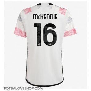 Juventus Weston McKennie #16 Venkovní Dres 2023-24 Krátký Rukáv