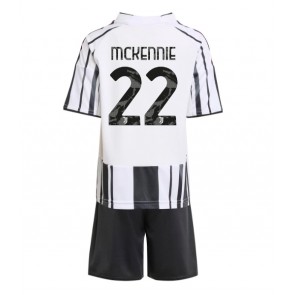 Juventus Weston McKennie #22 Dětské Domácí Dres 2025-26 Krátký Rukáv (+ trenýrky)