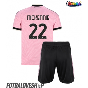 Juventus Weston McKennie #22 Dětské Venkovní Dres 2026-27 Krátký Rukáv (+ trenýrky)
