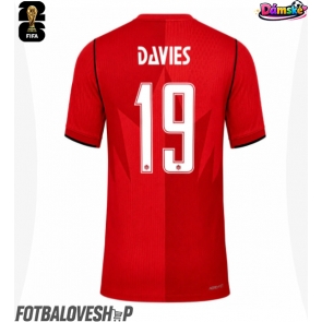 Kanada Alphonso Davies #19 Dámské Domácí Dres MS 2026 Krátký Rukáv