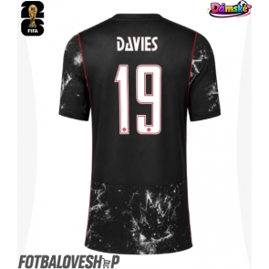 Kanada Alphonso Davies #19 Dámské Venkovní Dres MS 2026 Krátký Rukáv