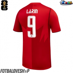 Kanada Cyle Larin #9 Domácí Dres MS 2026 Krátký Rukáv