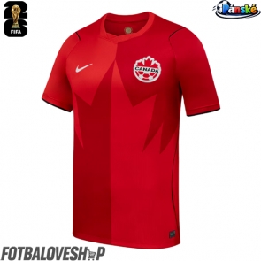 Kanada Domácí Dres MS 2026 Krátký Rukáv