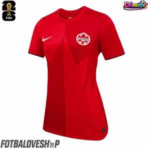 Kanada Dámské Domácí Dres MS 2026 Krátký Rukáv