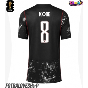 Kanada Ismael Kone #8 Dámské Venkovní Dres MS 2026 Krátký Rukáv