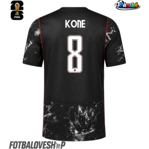 Kanada Ismael Kone #8 Venkovní Dres MS 2026 Krátký Rukáv