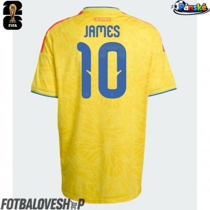 Kolumbie James Rodriguez #10 Domácí Dres MS 2026 Krátký Rukáv
