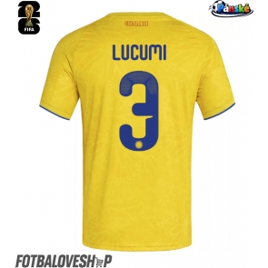 Kolumbie Jhon Lucumi #3 Domácí Dres MS 2026 Krátký Rukáv