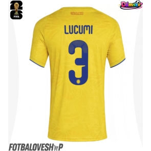 Kolumbie Jhon Lucumi #3 Dámské Domácí Dres MS 2026 Krátký Rukáv