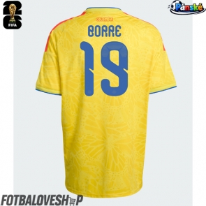 Kolumbie Rafael Santos Borre #19 Domácí Dres MS 2026 Krátký Rukáv