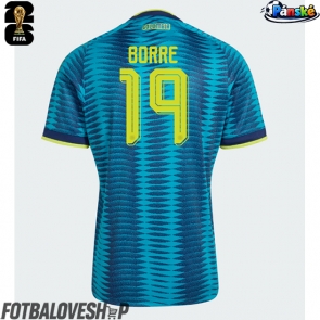 Kolumbie Rafael Santos Borre #19 Venkovní Dres MS 2026 Krátký Rukáv