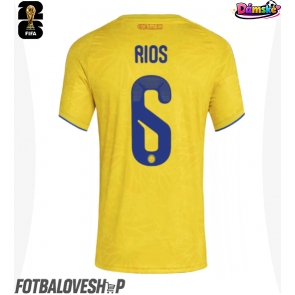 Kolumbie Richard Rios #6 Dámské Domácí Dres MS 2026 Krátký Rukáv