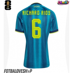 Kolumbie Richard Rios #6 Dámské Venkovní Dres MS 2026 Krátký Rukáv