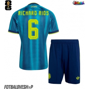 Kolumbie Richard Rios #6 Dětské Venkovní Dres MS 2026 Krátký Rukáv (+ trenýrky)