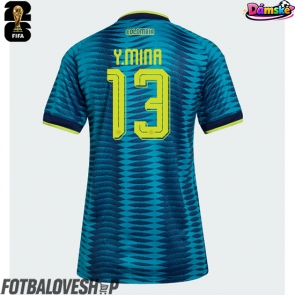 Kolumbie Yerry Mina #13 Dámské Venkovní Dres MS 2026 Krátký Rukáv