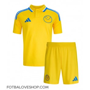Leeds United Dětské Venkovní Dres 2024-25 Krátký Rukáv (+ trenýrky)