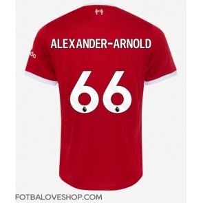 Liverpool Alexander-Arnold #66 Domácí Dres 2023-24 Krátký Rukáv