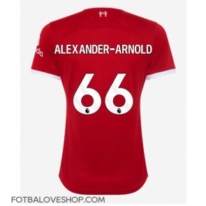 Liverpool Alexander-Arnold #66 Dámské Domácí Dres 2023-24 Krátký Rukáv