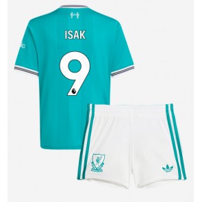 Liverpool Alexander Isak #9 Dětské Alternativní Dres 2025-26 Krátký Rukáv (+ trenýrky)