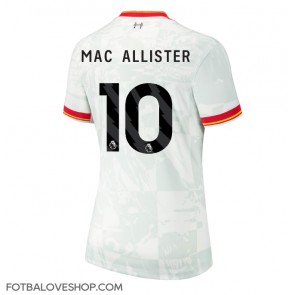 Liverpool Alexis Mac Allister #10 Dámské Alternativní Dres 2024-25 Krátký Rukáv