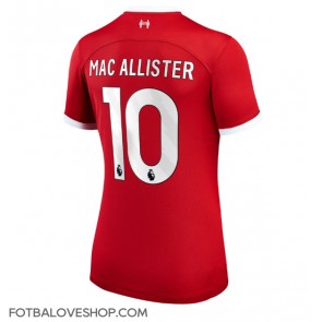 Liverpool Alexis Mac Allister #10 Dámské Domácí Dres 2023-24 Krátký Rukáv