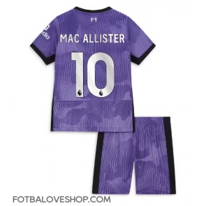 Liverpool Alexis Mac Allister #10 Dětské Alternativní Dres 2023-24 Krátký Rukáv (+ trenýrky)