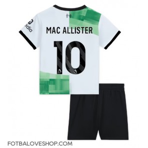 Liverpool Alexis Mac Allister #10 Dětské Venkovní Dres 2023-24 Krátký Rukáv (+ trenýrky)