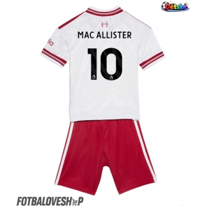 Liverpool Alexis Mac Allister #10 Dětské Venkovní Dres 2026-27 Krátký Rukáv (+ trenýrky)